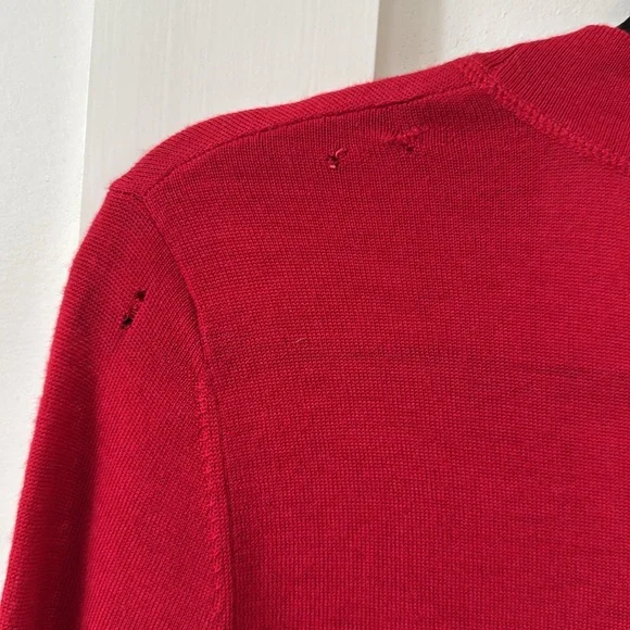 Tory Burch Red Cardigan Size XS - Picture 6 of 10